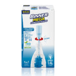 Kit Limpiador BINNER Mega Concentrado para Vidrios y Espejos 700ml más 2 Repuestos Doypack