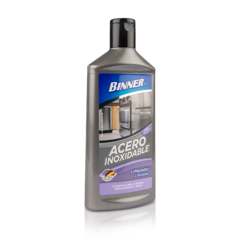 Limpiador Y Brillador BINNER Para Acero Inoxidable 500ml - BINNER®