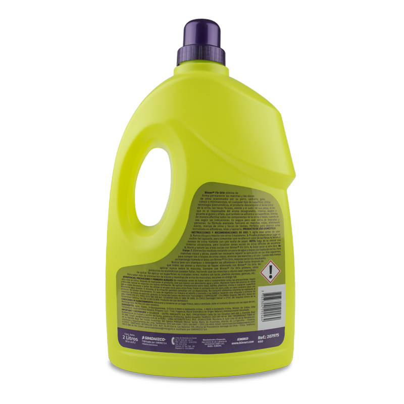 FIN ORÍN DESTRUCTOR DE OLORES Y MANCHAS 2 LT - Imagen 4
