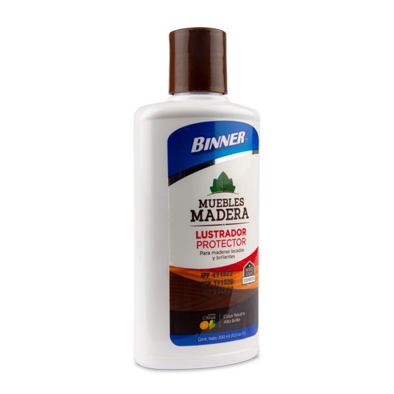 LUSTRADOR PROTECTOR MUEBLES DE MADERA 300 ML - Imagen 2