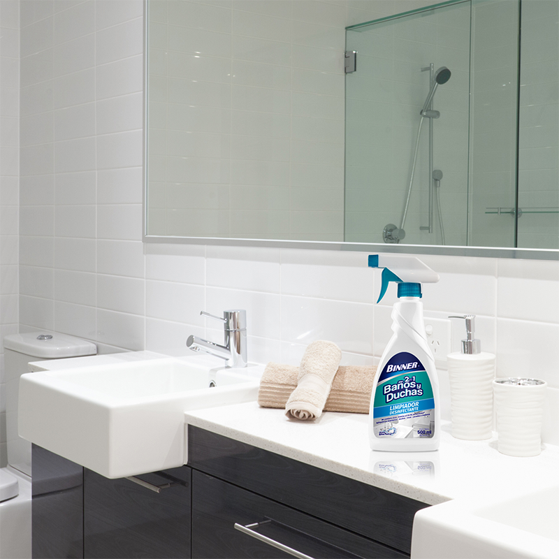 LIMPIADOR DESINFECTANTE BAÑOS Y DUCHAS 500 ML - Imagen 5