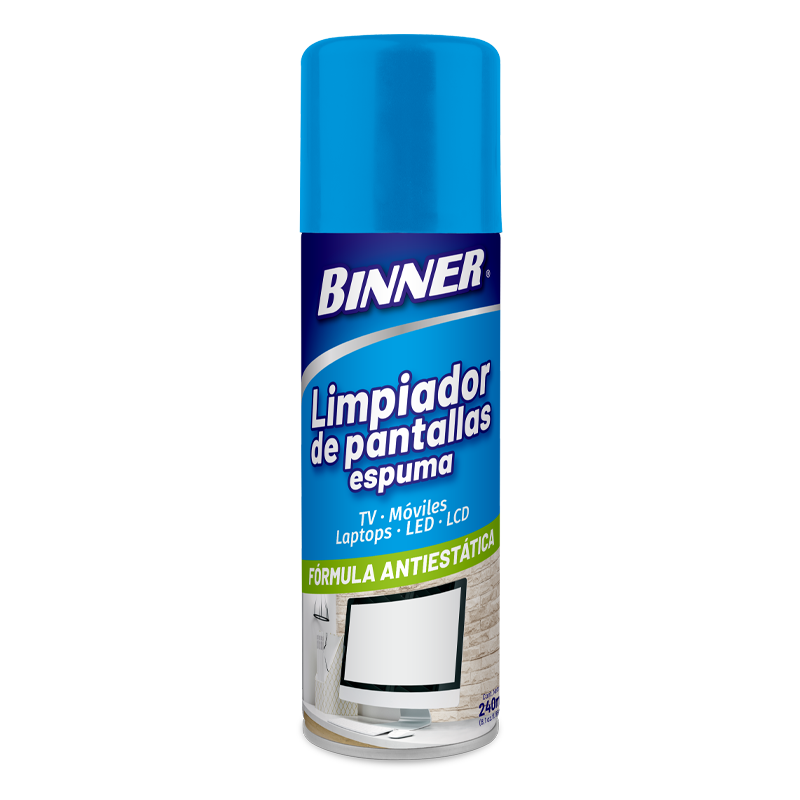 LIMPIADOR DE PANTALLAS LCD-PLASMA 240 ML - Imagen 1