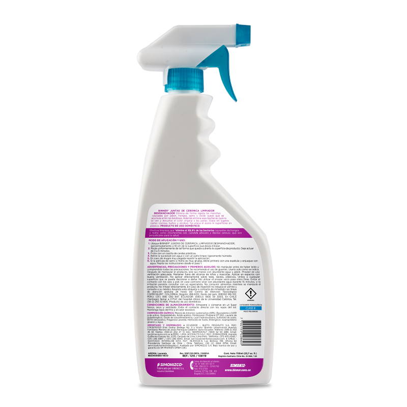 LIMPIADOR Y DESMANCHADOR JUNTAS DE CERAMICA 700 ML - Imagen 4
