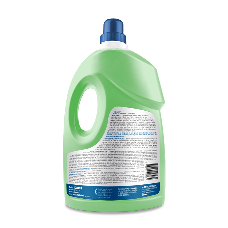 LIMPIADOR DE MANTEIMIENTO PISOS DE MADERA 1.900 ML - Imagen 4
