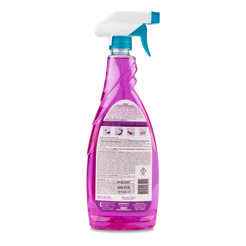 LIMPIADOR DE MANTENIMIENTO PISOS DE PORCELANATO 700 ML - Imagen 4