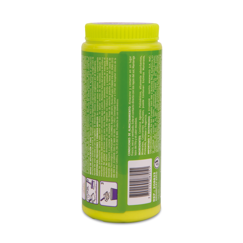 FINORÍN POLVO ABSORBENTE PARA ORINA DE MASCOTAS 120 g - Imagen 4