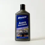 Limpiador Y Brillador Binner Para Acero Inoxidable 500ml
