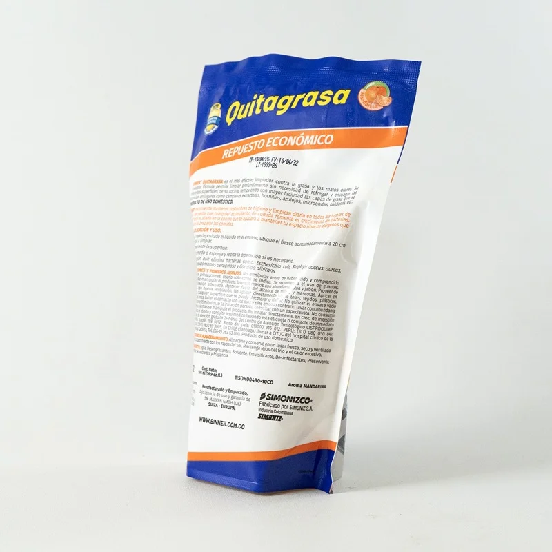 *QUITAGRASA MANDARINA 500ML DOY PACK - Imagen 2